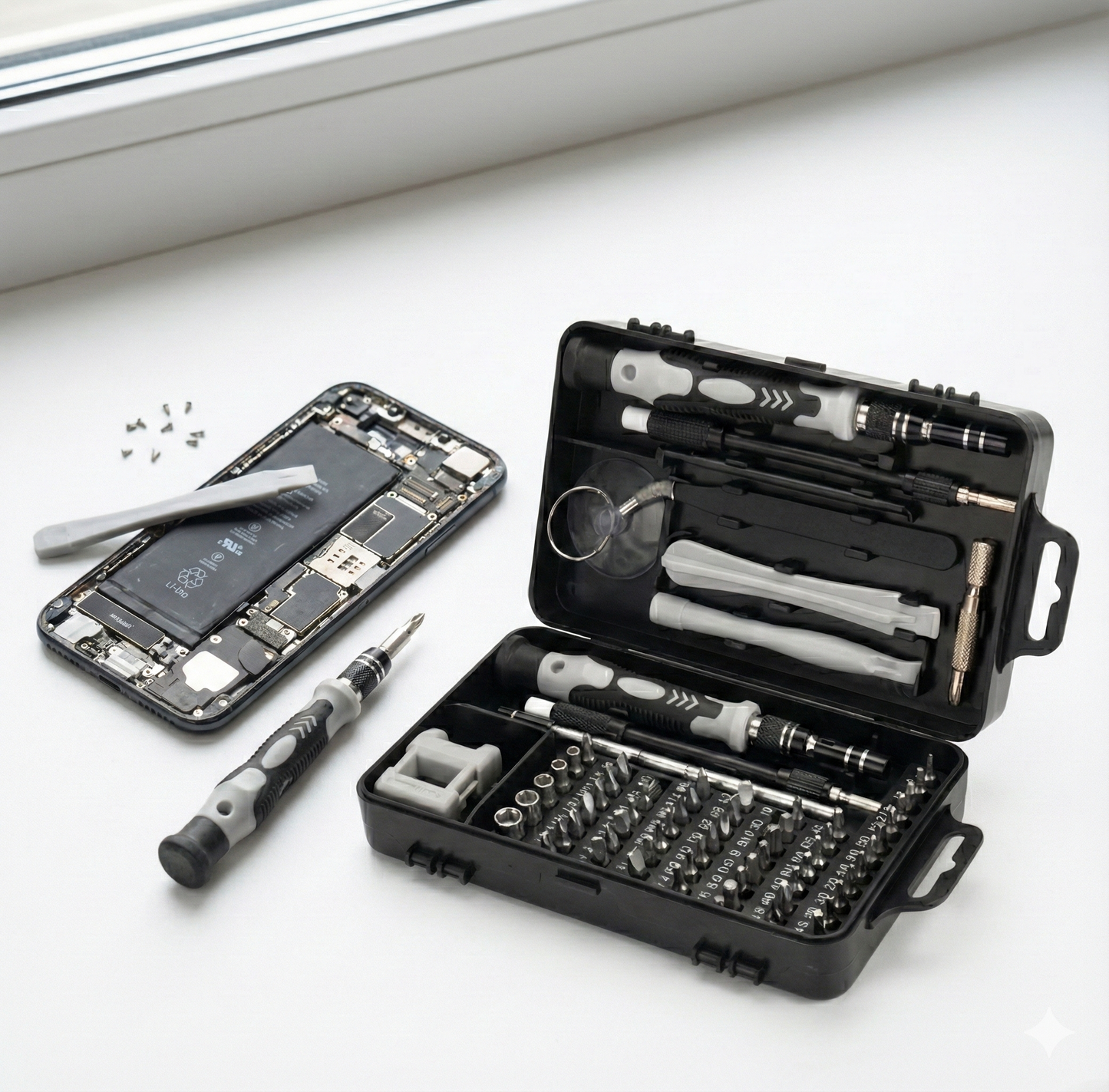 Kit Desatornilladores 115 Piezas