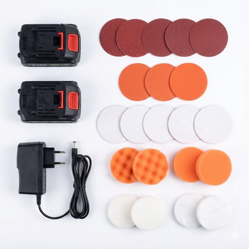 Pulidora Inalámbrica 48V