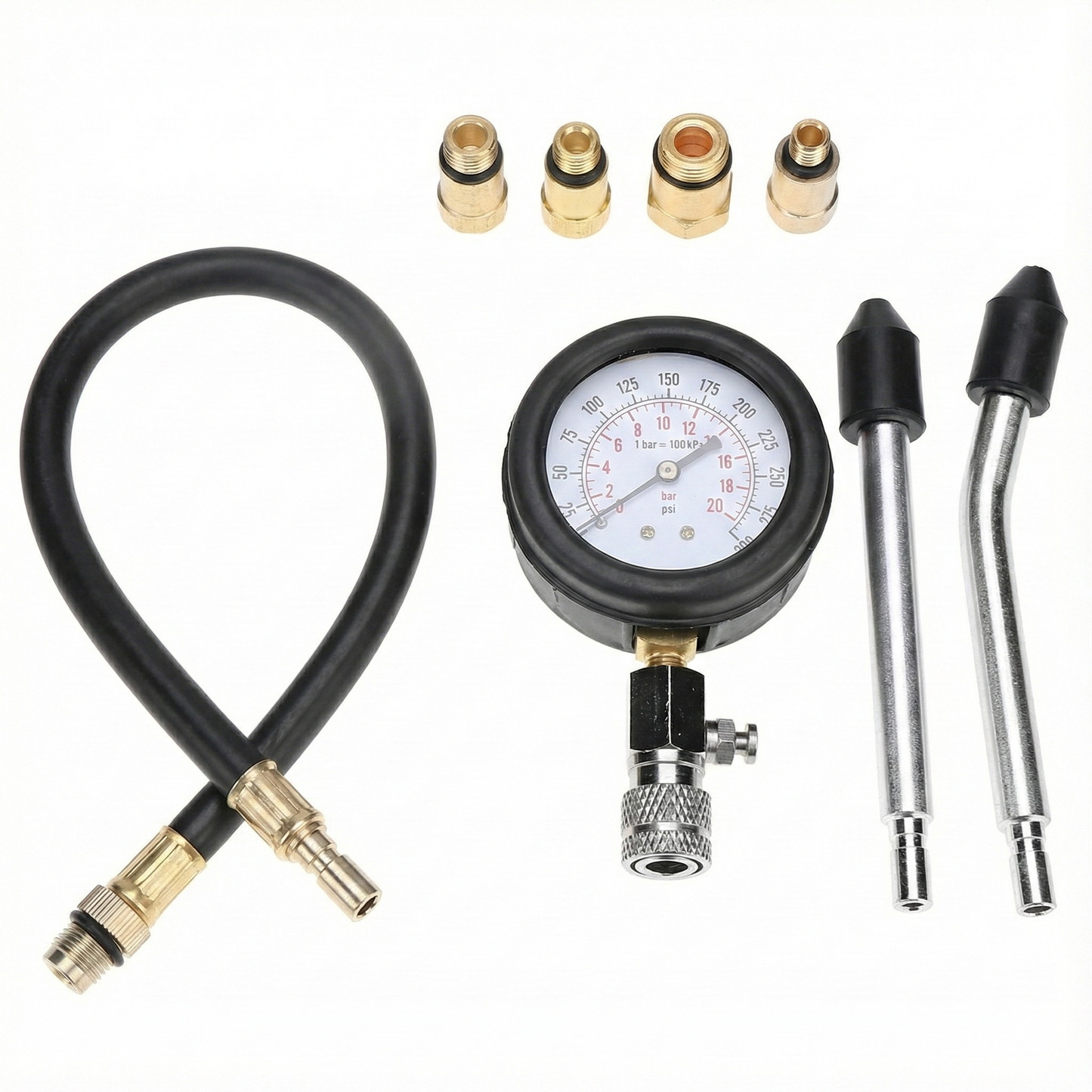 Juego Compresimetro Bencinero 300Psi