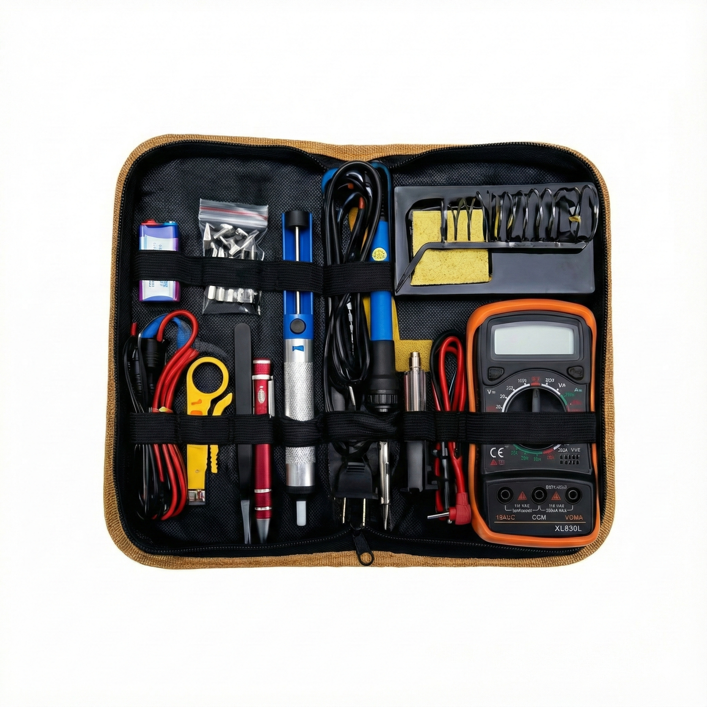 Multímetro Digital Con Cautín