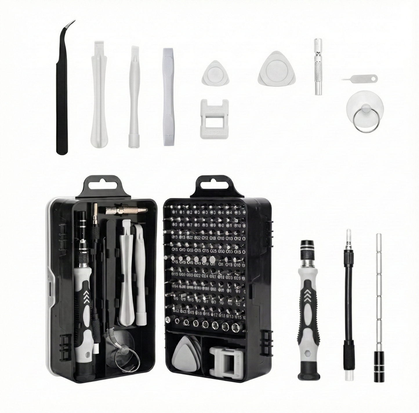 Kit Desatornilladores 115 Piezas