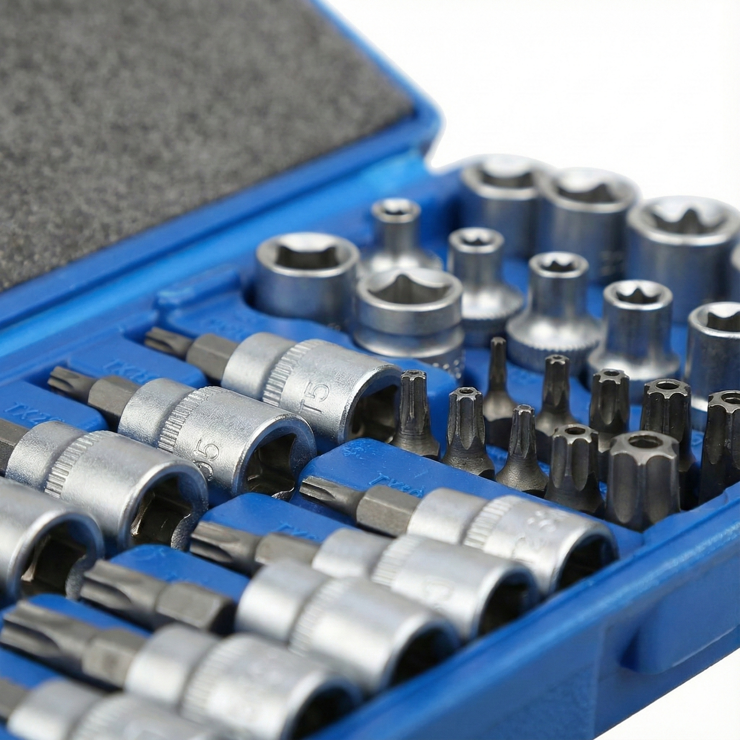 Caja Dados Extractor De Tuercas 34 Piezas